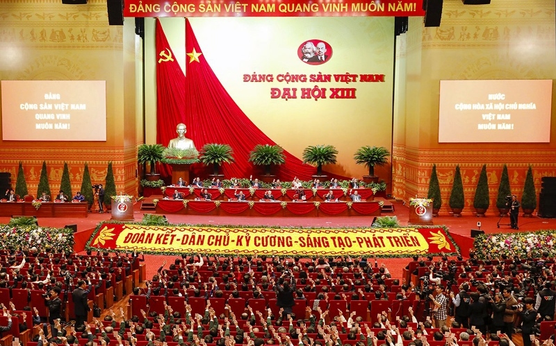 Thông cáo báo chí về phiên khai mạc Đại hội đại biểu toàn quốc lần thứ XIII của Đảng